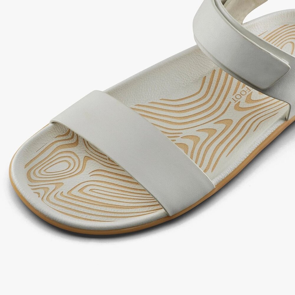 Vivobarefoot Womens Sensus Yin Sandal in Limestone - Picture 12 of 13